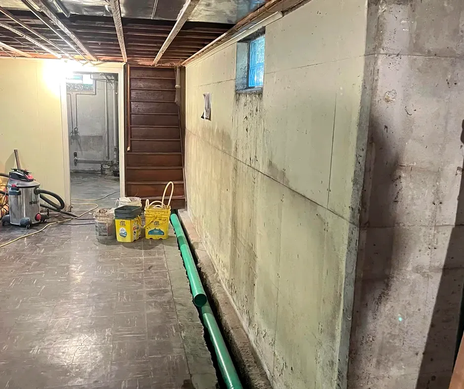 Waterproofing Drainage Installation in New Hampshire